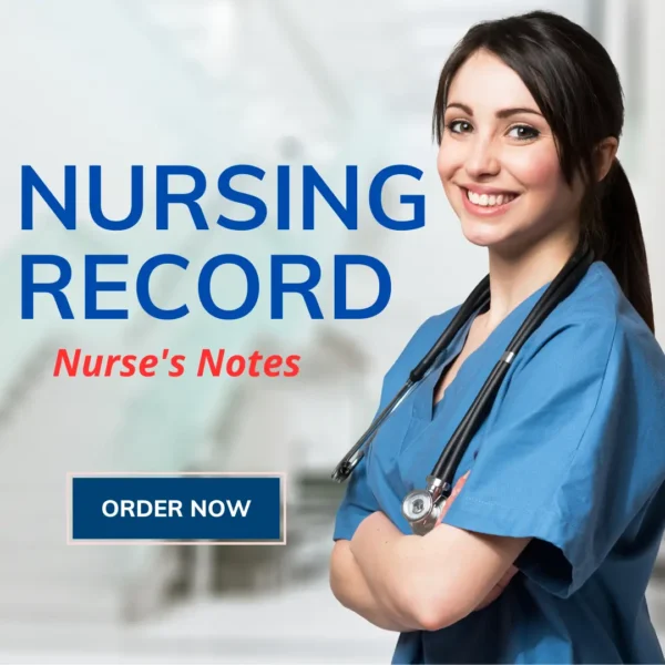 Nursing record ( Nursing note )